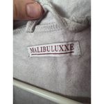 Malibu Luxxe Women's Cover Up Robe Grey Bamboo ONE SIZE Bridesmaid NWOT Photo 4