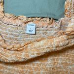 Old Navy Yellow Floral Baby Doll Tank Photo 2