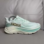 Hoka Clifton 10 Sea Glass Jadeite Athletic Running Shoes Women’s Size 11 Green Photo 1