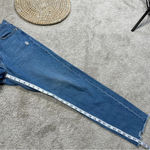 Levi's Levi’s Women’s Wedgie Icon Fit Ankle Jeans Button Fly High Rise Raw Hem Blue 29 Photo 14