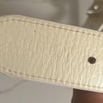 Lauren Ralph Lauren Leather Belt Women’s Cream Braided Western Large Photo 5