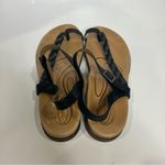 Aetrex  Evie‎ braided leather sandals black womens size 41 Photo 4