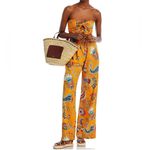 Charina Sarte Talaia Ribbon Strapless Jumpsuit, Size L New w/Tag Retail $388 Size L Photo 1