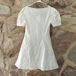 Commence Commense Puff Sleeve Short Shirt Dress size s Photo 4