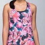 Lululemon Floral Roses Secret Garden Coastal Racerback Tank Top 8 Photo 0