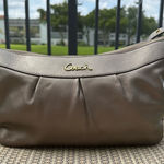 Coach “Ashley” Gray/ Taupe/Pewter shoulder/crossbody bag Photo 0