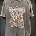 Wild West cowboy Tshirt Gray Size L Photo 0