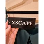 XScape  Women's Long Scuba Crepe Off-The-Shoulder Dress 3008X Size 4‎ Ruffle! Photo 6