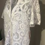 Nanette Lepore NWT  white lace top with layering tank Photo 2