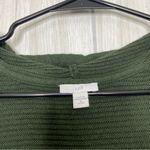 J.Jill  Wool Blend Zip Up Hooded Sweater Cardigan size Medium Petite MP Photo 8