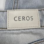 Ceros Skylar High Rise Dad Jeans Laguna Light Wash Distressed Size 26 Blue Photo 11