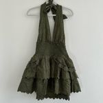 Reset by Jane Arielle Mini Dress Olive Green Size L Photo 2