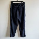 ZARA  WOMAN BLACK Ankle‎ Cropped TROUSERS Size 4 Elastic Waist Dress Pants… Photo 3