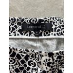 Lafayette 148 Stanton Pants Womens 6 Black White Cotton Blend Ankle Career Photo 6