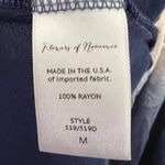 NWT Flowers of Romance Dip Dye Ombre Mini Dress in Blue White Size Medium Photo 8