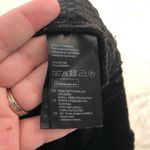 H&M Mini A-Line Flare Skirt Black Textured Photo 6