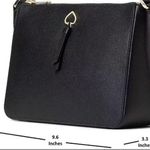 Kate Spade NWT  Adel Medium Top Zip Crossbody Bag Purse - Black Photo 5