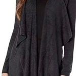 Barefoot Dreams Bamboo Chic Lite Open Front Cardigan Sweater Women's S/M Black Photo 0