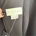 Sachin + Babi NWT  Desdemona Gown Emerald and Black Embellished Neckline Size 4 Photo 6