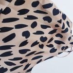 Hello Molly Animal Print Sexy Sateen Midi Dress Photo 6