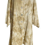 Oh My Gauze! Size 2 Top Blouse Tunic Dress Lagenlook Boho Acid Wash Photo 0