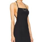 Moschino NWT  Jeans 2 Stretch Wool Suiting Dress in Black Photo 1