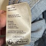 We The Free  Blue Denim Culottes Pull Up Size Small Photo 5