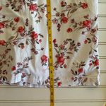 Karen Scott  Skort Womens size 6 White Floral Cotton Stretch Casual Skirt Photo 11