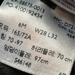 Levi's Silver Tab Black Mid Rise Skinny Stretch Denim Jeans 28W32L Photo 7