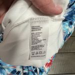 IZOD Golf Skort EUC Women SZ 10 Blue Red White Abstract Geo Sporty Stretch Skort Photo 3