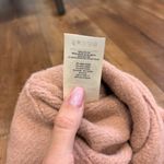 Wilfred Aritzia  Free Womens Small Pink Long Slit Midi Skirt Cozy Terry Cloth Photo 4