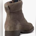 Born Codi Leather Lace Up Biker Moto Combat Boots New Women's size 6M New Brown Photo 2