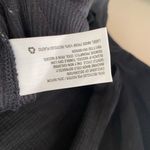 JoyLab Women’s Black Waffle Knit Tie Front Long Sleeve Top Size Small Photo 6