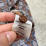 Bohme  Women’s Button Down Shirt Blouse Longsleeve Graphic Print Boho Camel M Photo 10