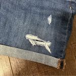 Old Navy New With Tags  Mid Rise Size 8 Blue Jean Shorts Distressed 5” Inseam Photo 2