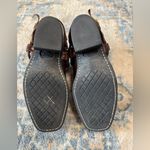 Frye  Harness Mules Boots Brown Leather Shoes Size 6 Photo 8