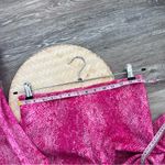 Urban Outfitters  vivica pink snakeskin‎ faux leather low rise pants Photo 5