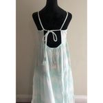 Aerie Light Blue Sleeveless Maxi Dress Adjustable Straps & Tiered Skirt Large Photo 5