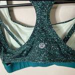 Lululemon  Splendour Bra Flashback Static Seamist Forage Teal Women’s Sz 8 Photo 5