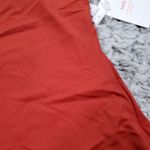 ANDIE Swim High Neck Halter Luzon One Piece Swimsuit Chili Pepper Red Size Large Photo 7