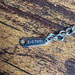 Silver Crystal Halo Necklace Matching Earrings & Ring Photo 8