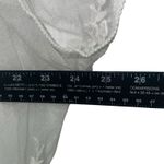 White Lace Kimono Cardigan Plus XL/2XL Sheer Boho Embroidered Crochet Hem Size 1X Photo 4