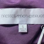 Dresses And Other‎ Drugs purple cowled back/ backless mini dress NWT small Photo 5