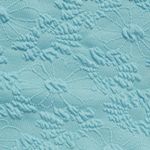 BERLOOK Floral Textured Bikini Top ONLY 51 Blue Photo 9