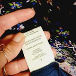 Speechless navy floral paisley mockneck shift dress size large Photo 8