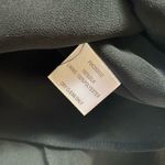 Parker  Silk Black Blouse | Ruffled Flowy Sleeves | Lace Back | V-Neck | Size Sma Photo 4