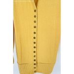 Zenana Outfitters  Yellow‎ Women's Long Sleeve Button Up Sweater - Size Medium Photo 1