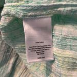 Vineyard Vines  Shells Allover Print Blue & Green Swim Coverup Size Medium. Photo 8