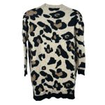 Dreamers  Leopard Print Open Cardigan Sweater Small/Medium Cozy Chic Photo 9