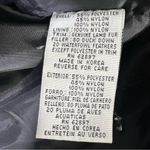 Vintage Triple FAT Goose Down Parka Coat Womens L Black Velvet Fur Trim Hood Size L Photo 11